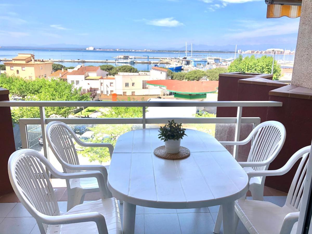 Roc Mar 4 3A - Apartamento Cerca Del Centro Y De La Playa - Terraza Con Vistas Al Mar Y Al Puerto Росас Экстерьер фото